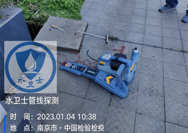 淮安金属管道探测案例-南京某产品检测中心