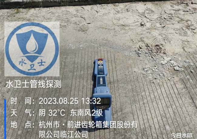 淮安地埋电缆探测案例-杭齿集团临江公司